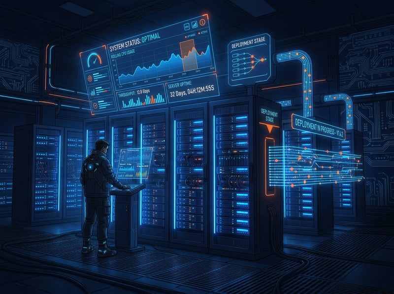 Betrieb und Infrastruktur: Server-Monitoring und Deployment