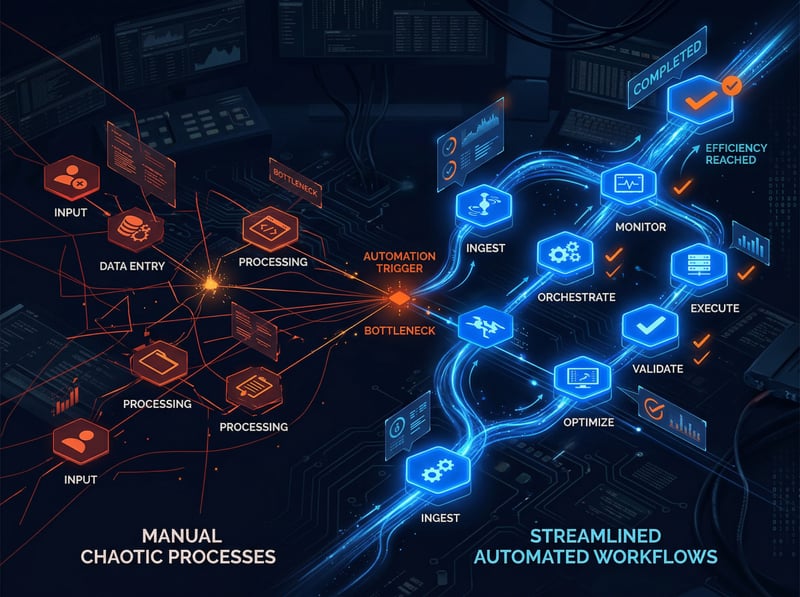 Prozessdigitalisierung: Automatisierte Workflows und Datenflüsse